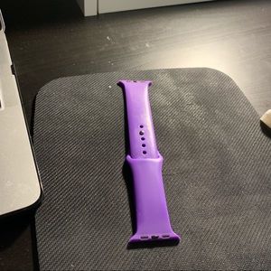 Apple Watch 42mm Purple Silicone Sports Band